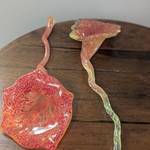 Handcrafted Glass Flower Art Piece